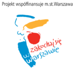 Logo Projekt współfinansuje m.st. Warszawa
